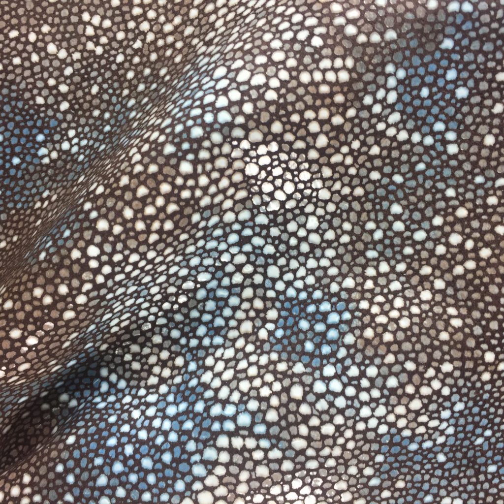 Shagreen Stingray on Brown Pig Split