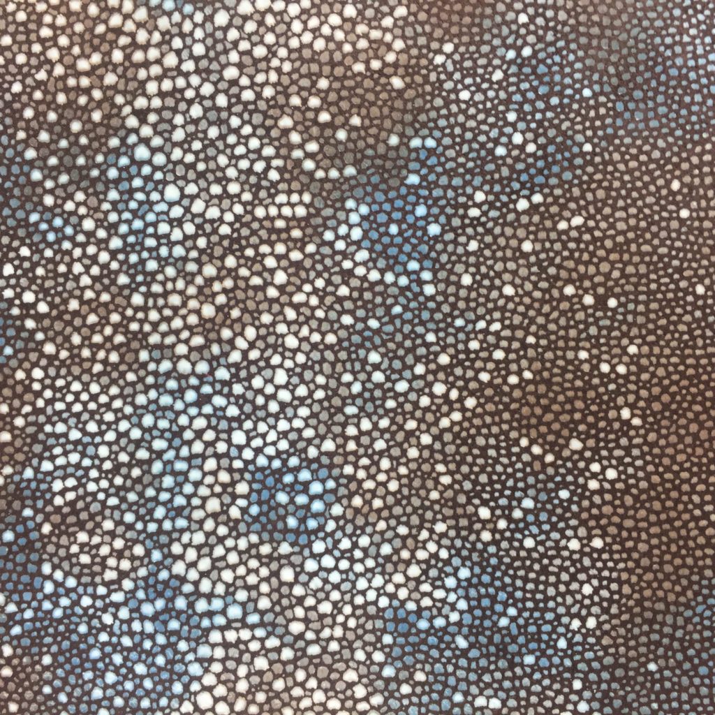 Shagreen Stingray on Brown Pig Split