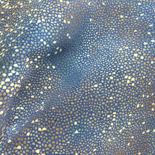 Shagreen Stingray on Cobalt Pig Split