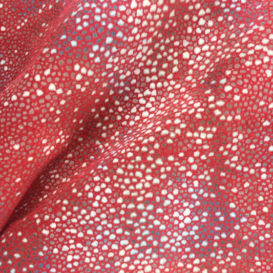 Shagreen Stingray on Red Pig Split