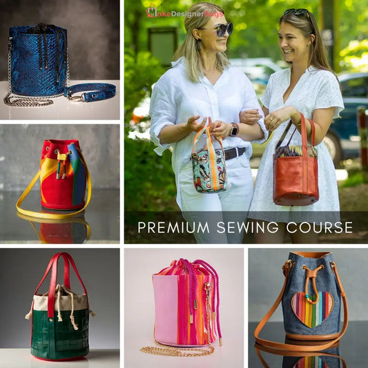 Designer Bucket Bag - Course Bundle