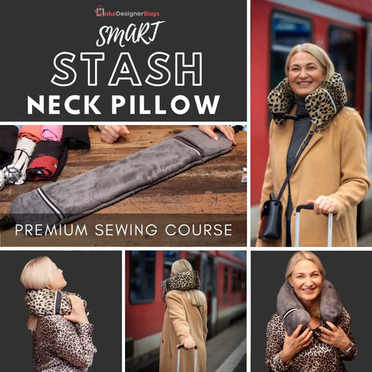 Smart Stash Neck Pillow - Course