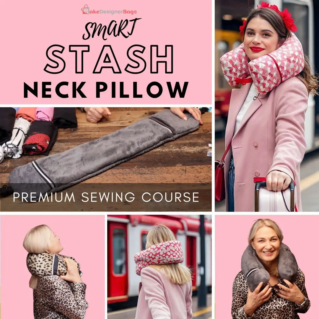Smart Stash Neck Pillow - Course